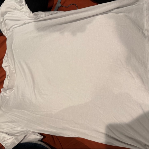 NEW Joah Brown White Boyfriend Tee $84 - Picture 10 of 11